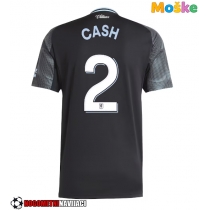 Moške Nogometnih dresov Aston Villa Matty Cash #2 Gostujoči 2025-26 Kratki rokavi